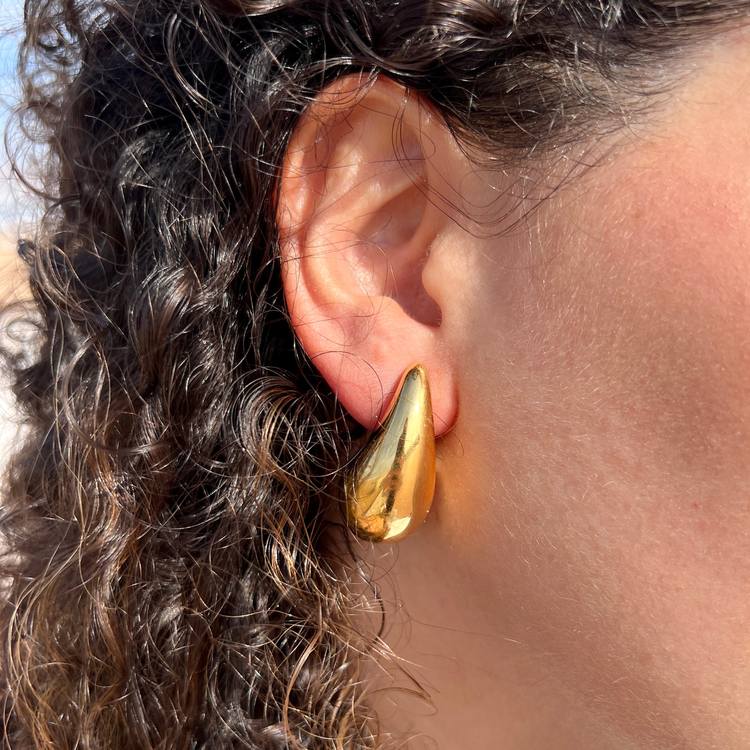 Boucles d’oreilles Larme