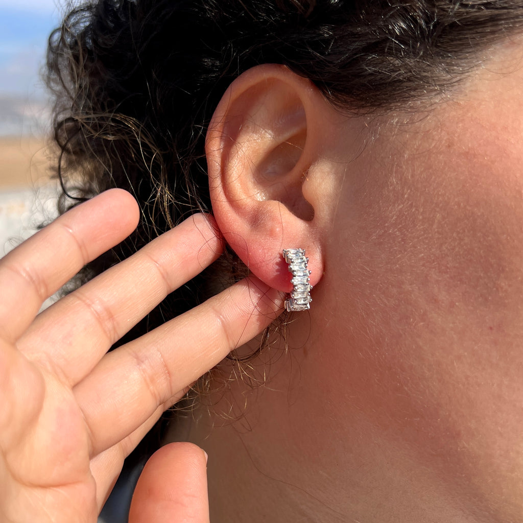 Boucles d’oreilles Cristal