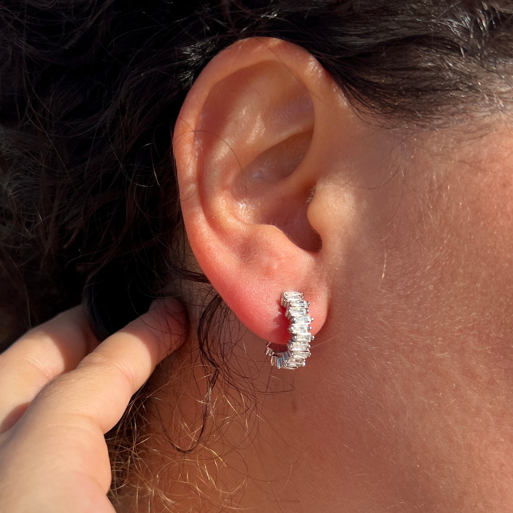 Boucles d’oreilles Cristal