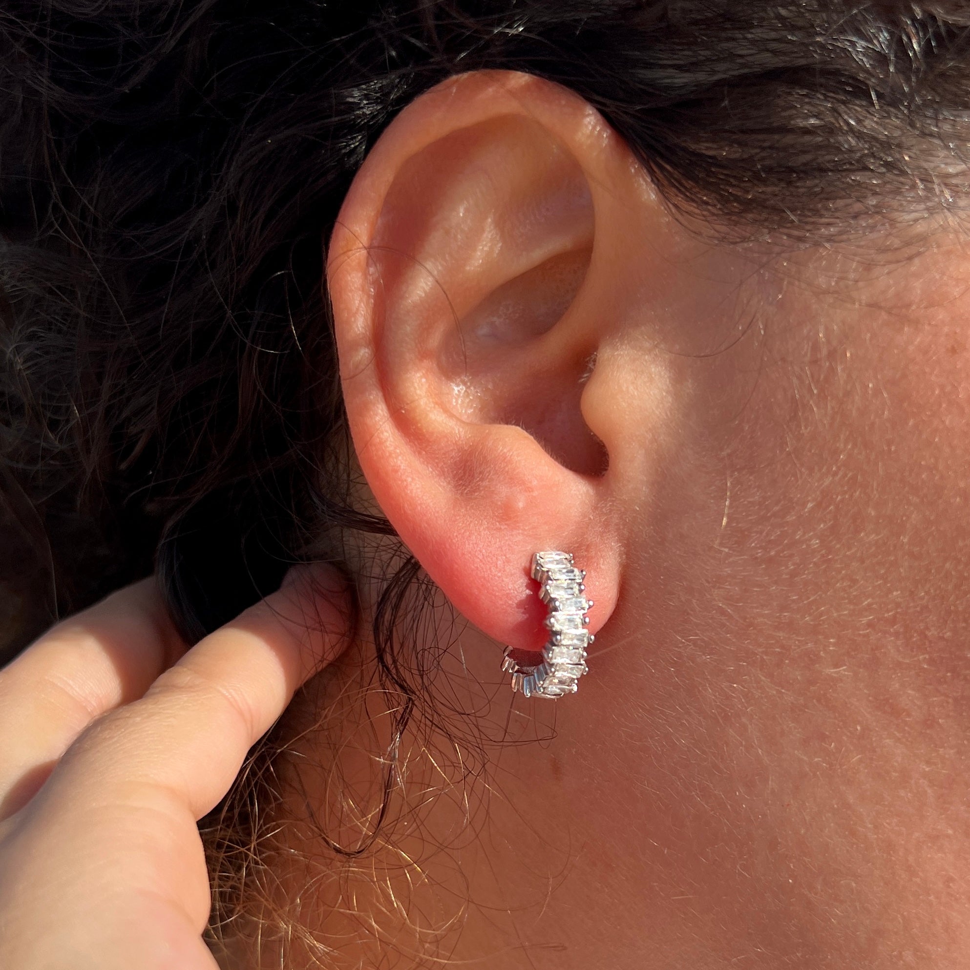 Boucles d’oreilles Cristal